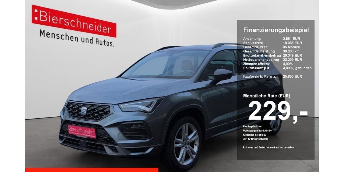 Seat Ateca 38.776 km 25.450 &euro; Regensburg 93055