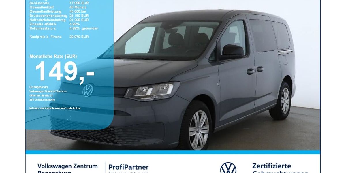 VW Caddy Maxi 24.600 km 29.970 &euro; Regensburg 93053