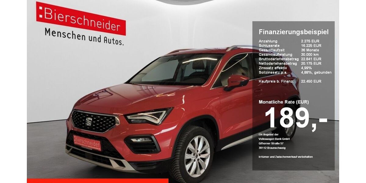 Seat Ateca 83.225 km 22.450 &euro; Regensburg 93055