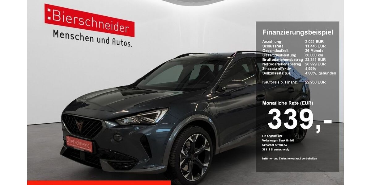 Cupra Formentor 110.695 km 22.950 &euro; Regensburg 93055