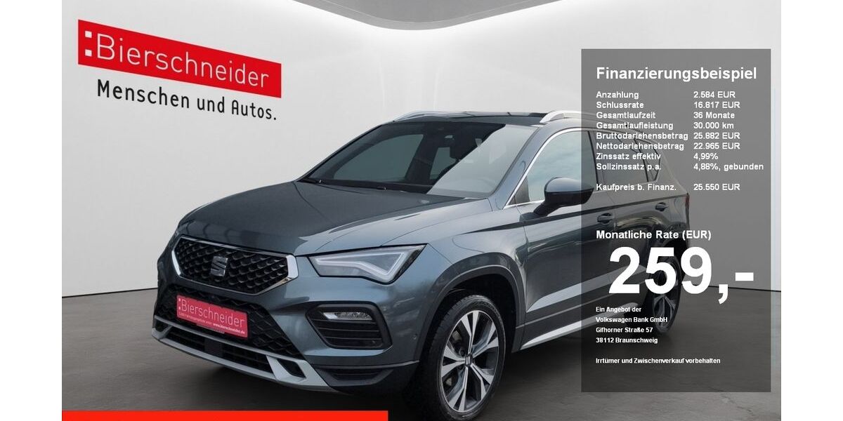 Seat Ateca 22.287 km 25.550 &euro; Regensburg 93055