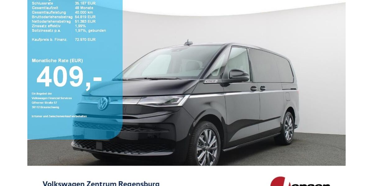 VW T7 Multivan 24.900 km 72.970 &euro; Regensburg 93053