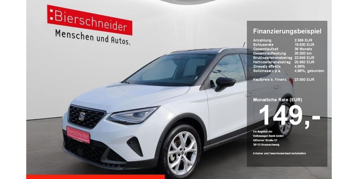 Seat Arona 26.200 km 23.350 &euro; Regensburg 93055
