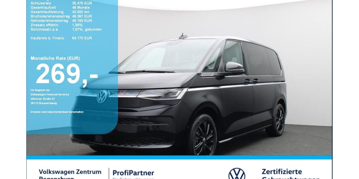 VW T7 Multivan 22.100 km 64.170 &euro; Regensburg 93053