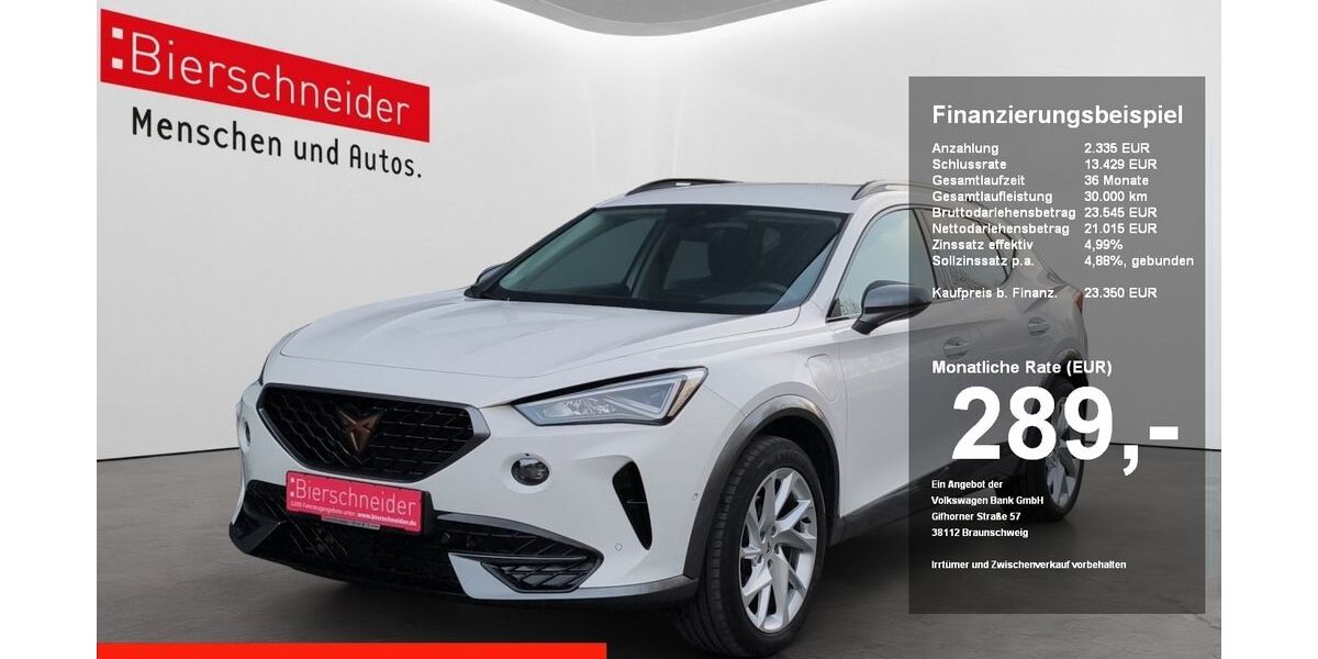 Cupra Formentor 29.998 km 23.350 &euro; Regensburg 93055