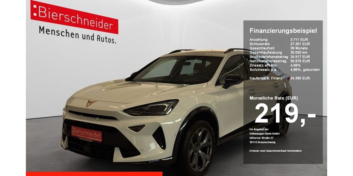 Cupra Formentor 21.355 km 33.950 &euro; Regensburg 93055