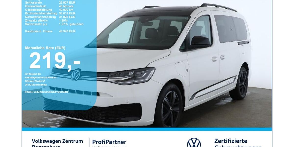 VW Caddy Maxi 1.500 km 44.970 &euro; Regensburg 93053