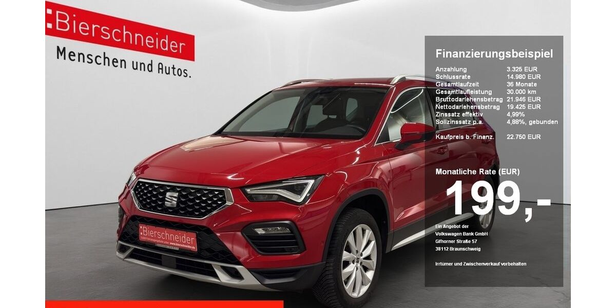 Seat Ateca 85.820 km 22.750 &euro; Regensburg 93055