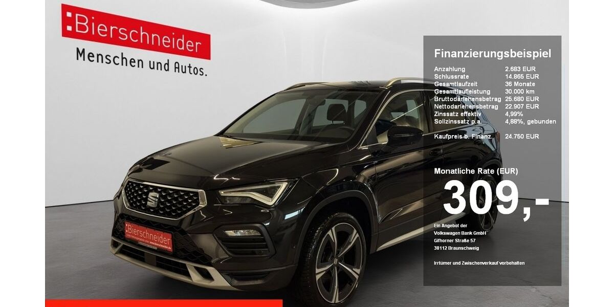 Seat Ateca 26.612 km 24.750 &euro; Regensburg 93055