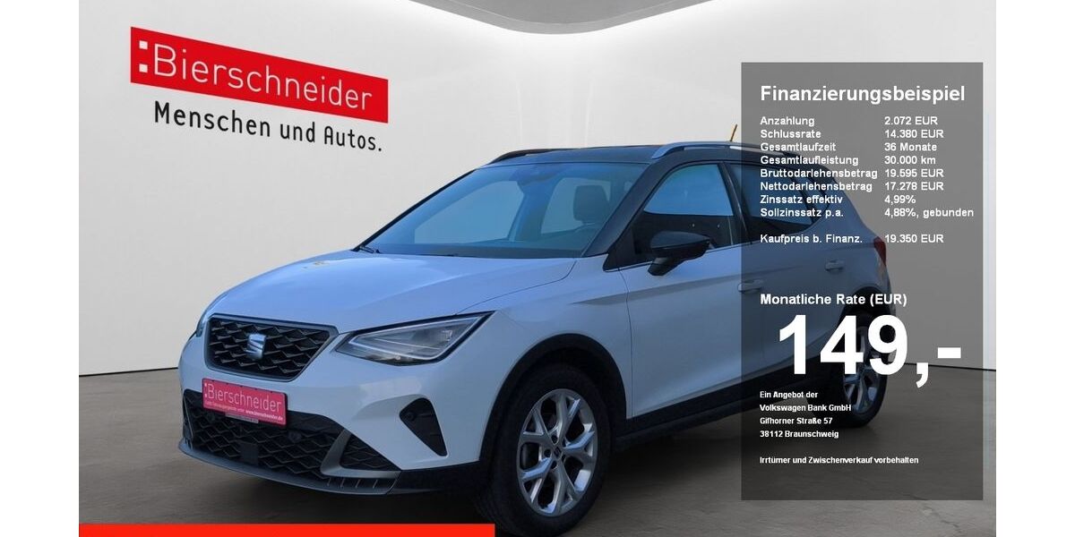 Seat Arona 46.097 km 18.950 &euro; Regensburg 93055