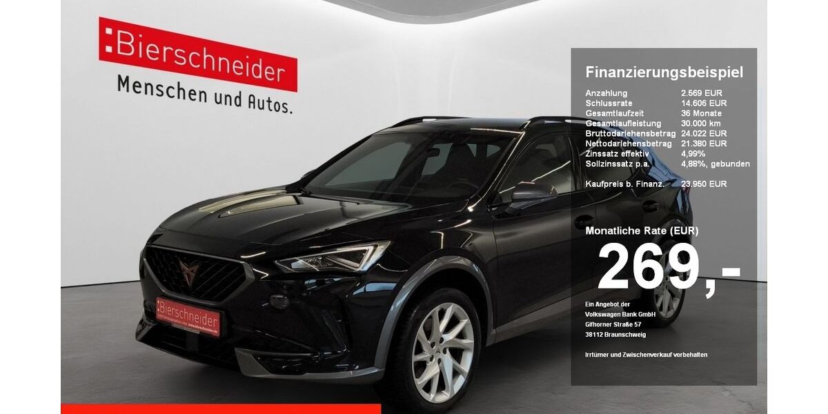 Cupra Formentor 64.075 km 23.450 &euro; Regensburg 93055
