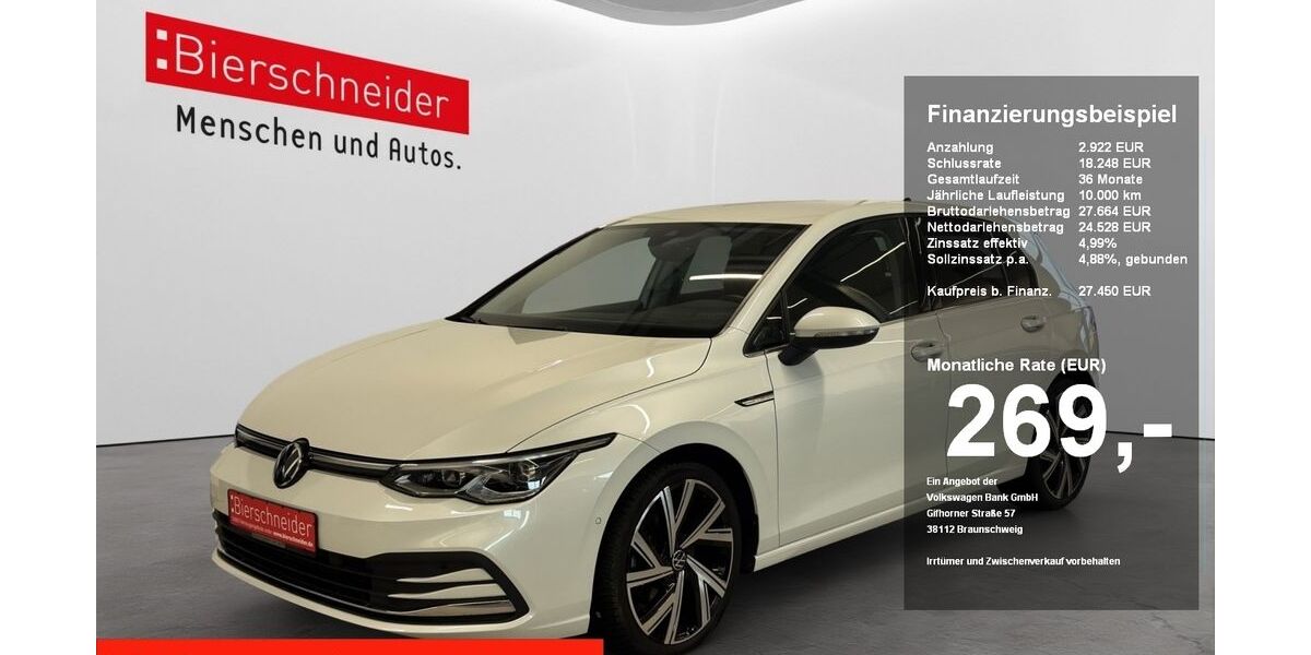 VW Golf 51.095 km 27.390 &euro; Regensburg 93055