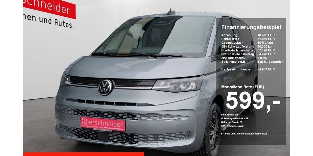 VW T7 Multivan 5.000 km 64.450 &euro; Regensburg 93055