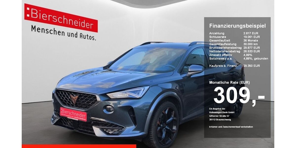 Cupra Formentor 38.615 km 28.950 &euro; Regensburg 93055