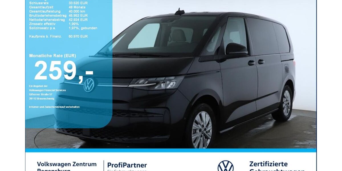VW T7 Multivan 15.800 km 60.970 &euro; Regensburg 93053