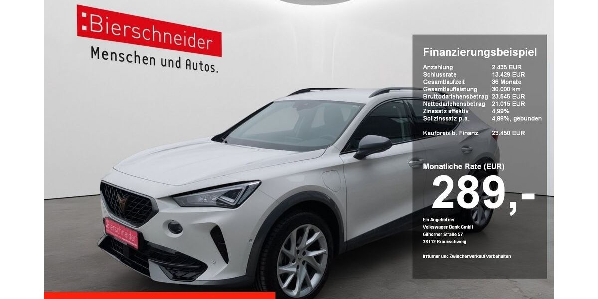 Cupra Formentor 18.635 km 23.450 &euro; Regensburg 93055