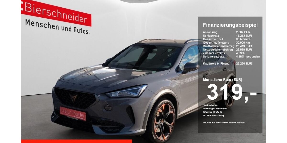 Cupra Formentor 44.480 km 25.950 &euro; Regensburg 93055