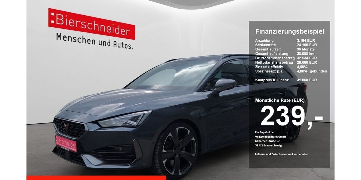 Cupra Leon 30.998 km 31.450 &euro; Regensburg 93055