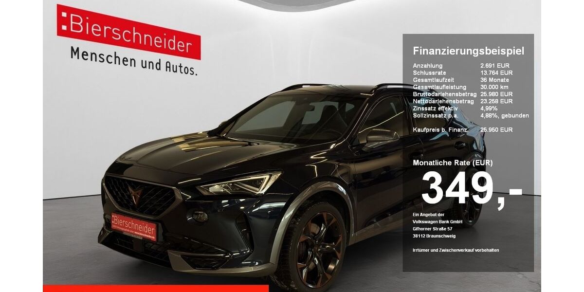 Cupra Formentor 52.370 km 25.750 &euro; Regensburg 93055