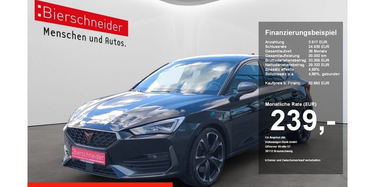 Cupra Leon 19.560 km 32.450 &euro; Regensburg 93055