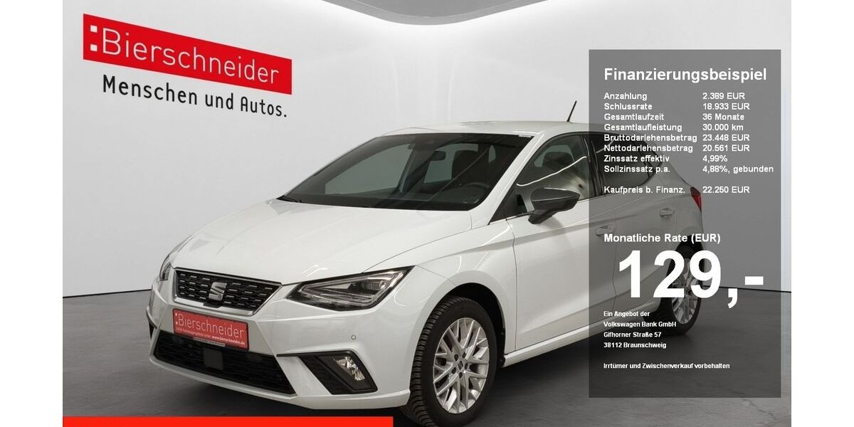 Seat Ibiza 21.285 km 22.250 &euro; Regensburg 93055