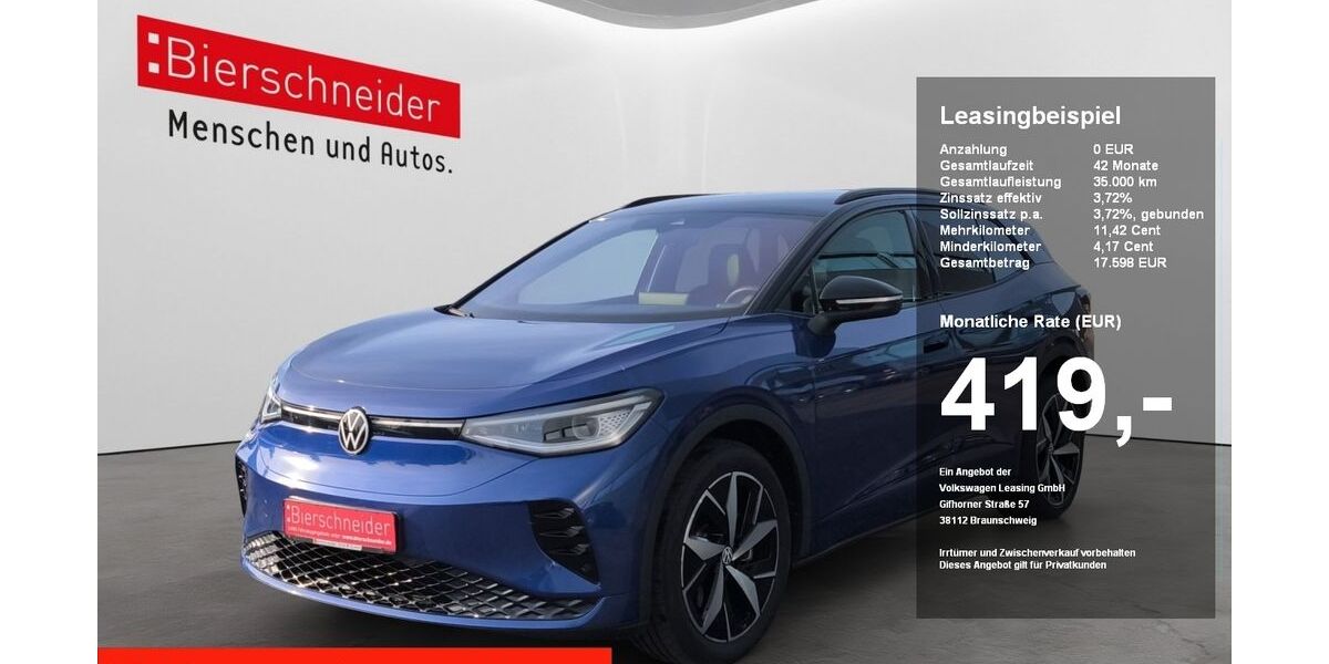 VW ID.4 14.030 km 39.950 &euro; Regensburg 93055