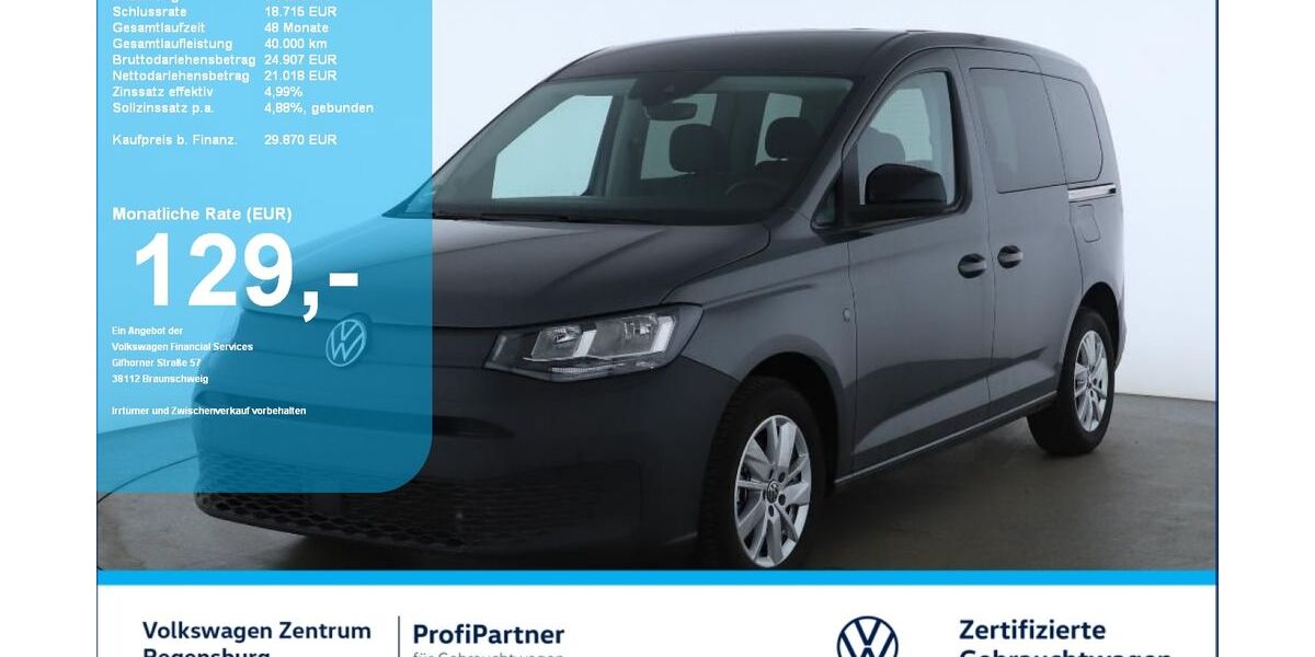 VW Caddy 7.100 km 29.870 &euro; Regensburg 93053