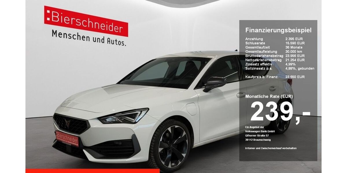 Cupra Leon 52.110 km 23.650 &euro; Regensburg 93055