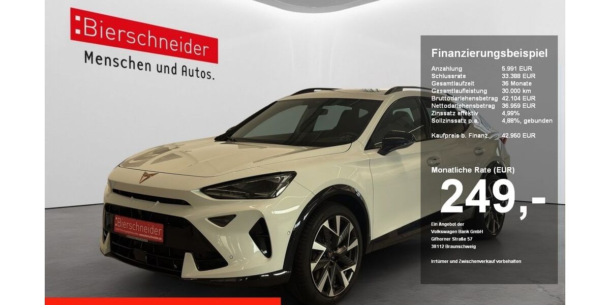 Cupra Formentor 26.020 km 42.450 &euro; Regensburg 93055