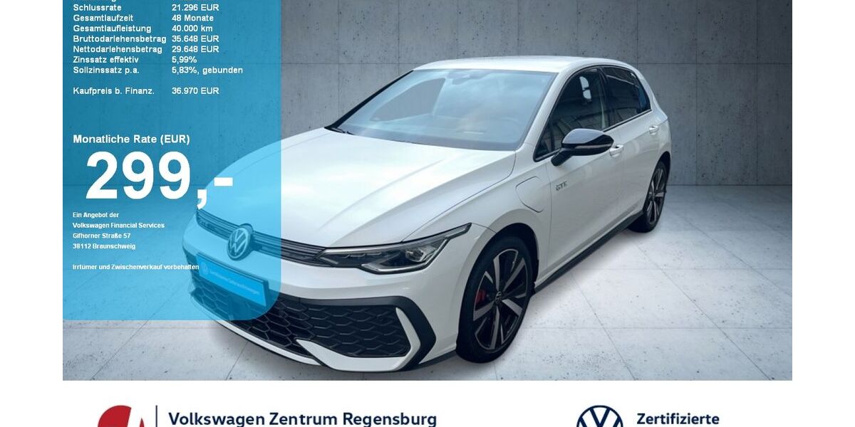 VW Golf 10.700 km 36.770 &euro; Regensburg 93053