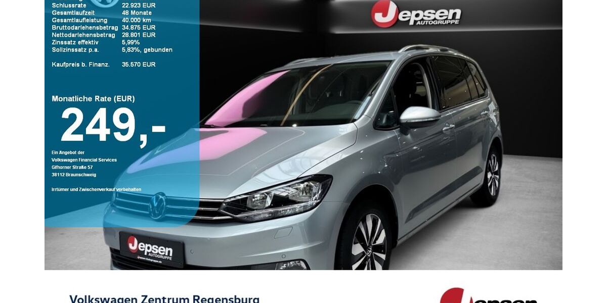 VW Touran 9.900 km 35.570 &euro; Regensburg 93053