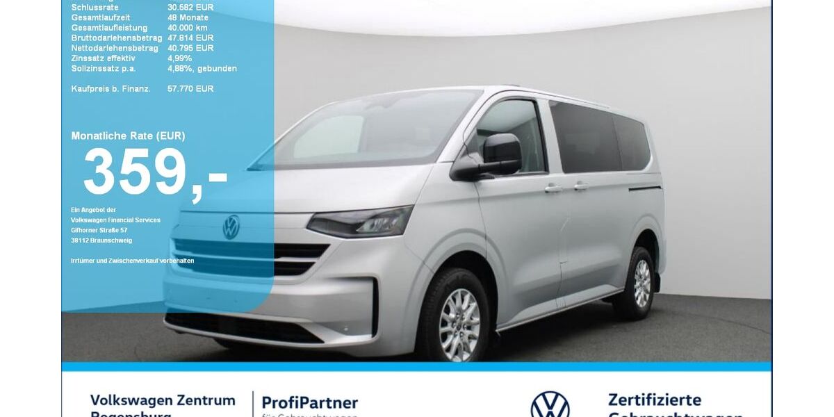 VW T7 Caravelle 24.900 km 57.770 &euro; Regensburg 93053