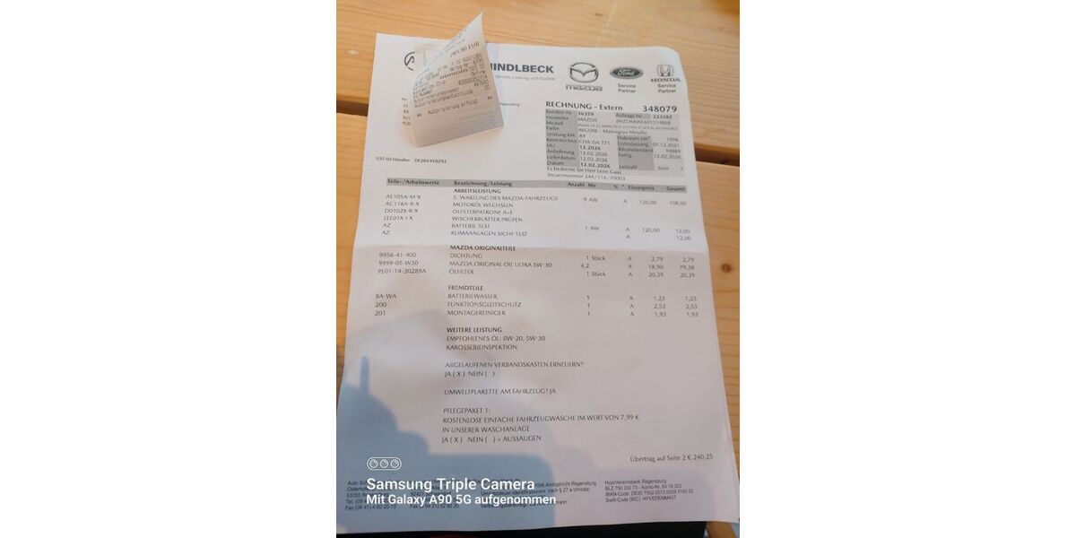 Mazda CX-3 95.000 km 14.700 &euro; Falkenstein 93167