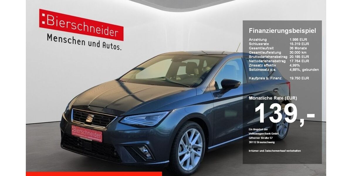 Seat Ibiza 7.185 km 19.750 &euro; Regensburg 93055